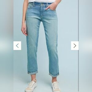 Anthropologie Pilcro Mid Rise Slim Boyfriend Jeans